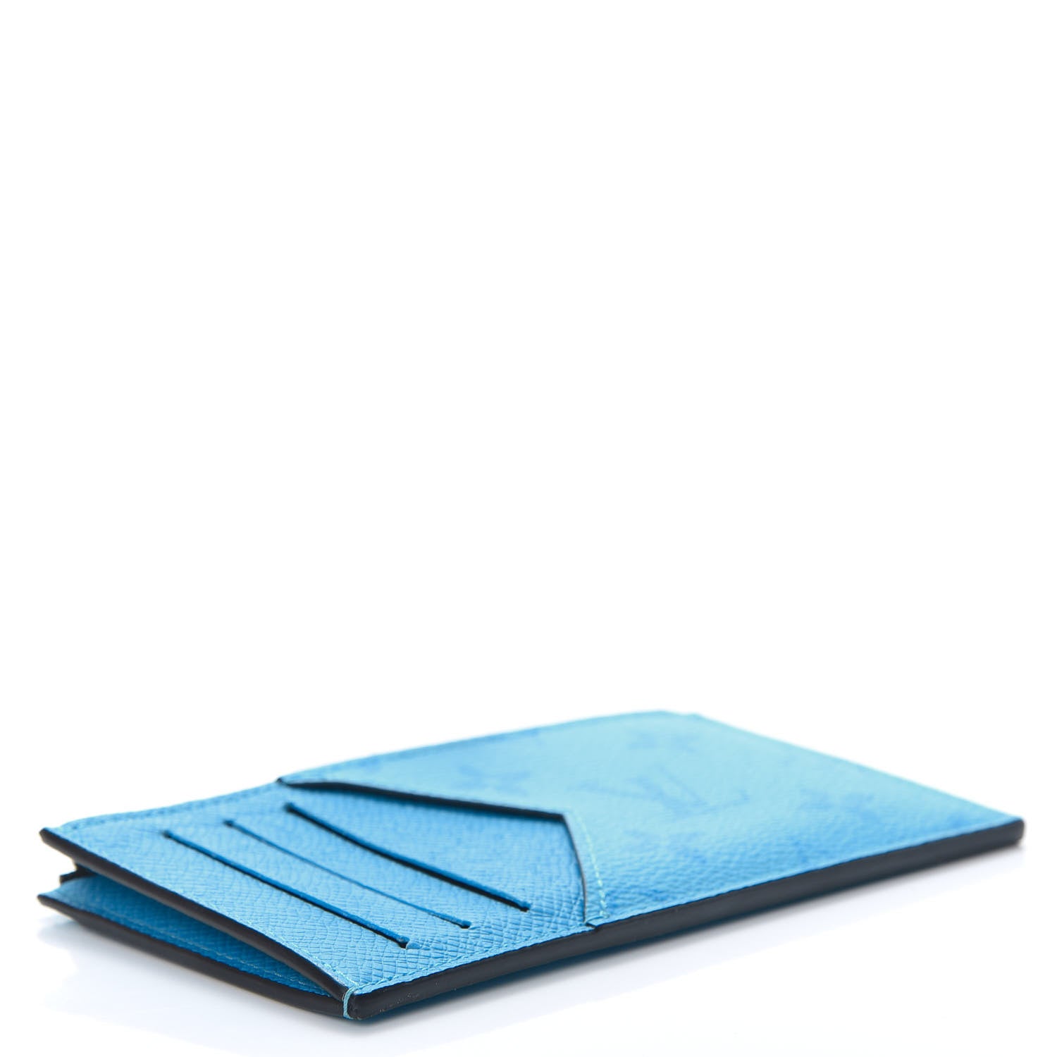 Louis Vuitton Taigarama Coin Card Holder Blue Lagoon 4 of 8