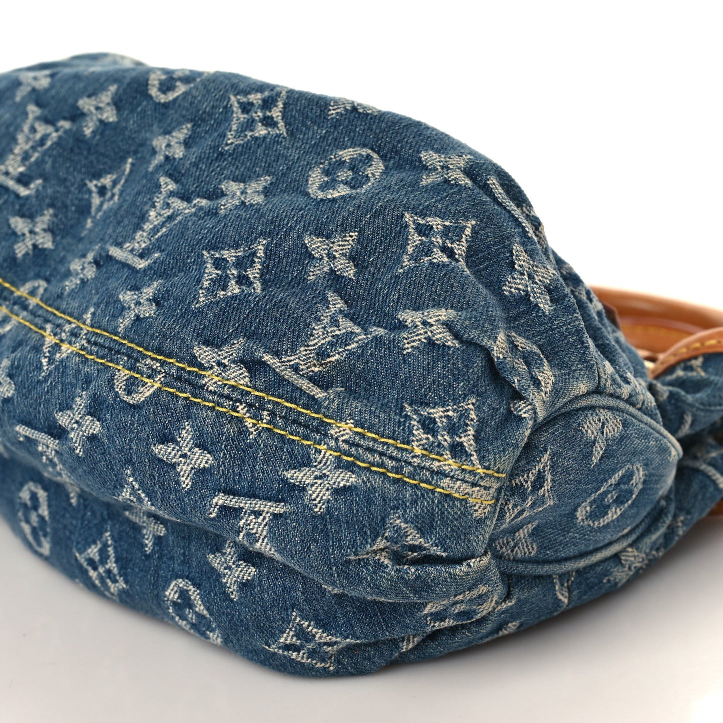 Monogram Denim Pleaty Blue