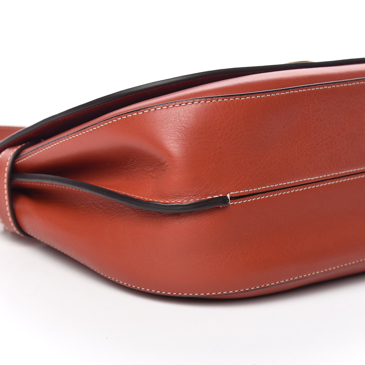 Mulberry Small Classic Grain Amberley Satchel Rust 8 of 12