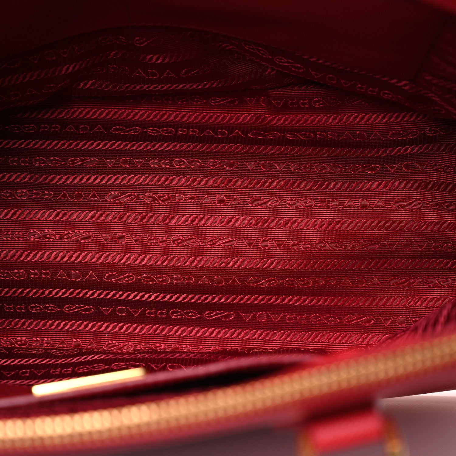 Prada Saffiano Medium Galleria Double Zip Tote Fuoco 5 of 20