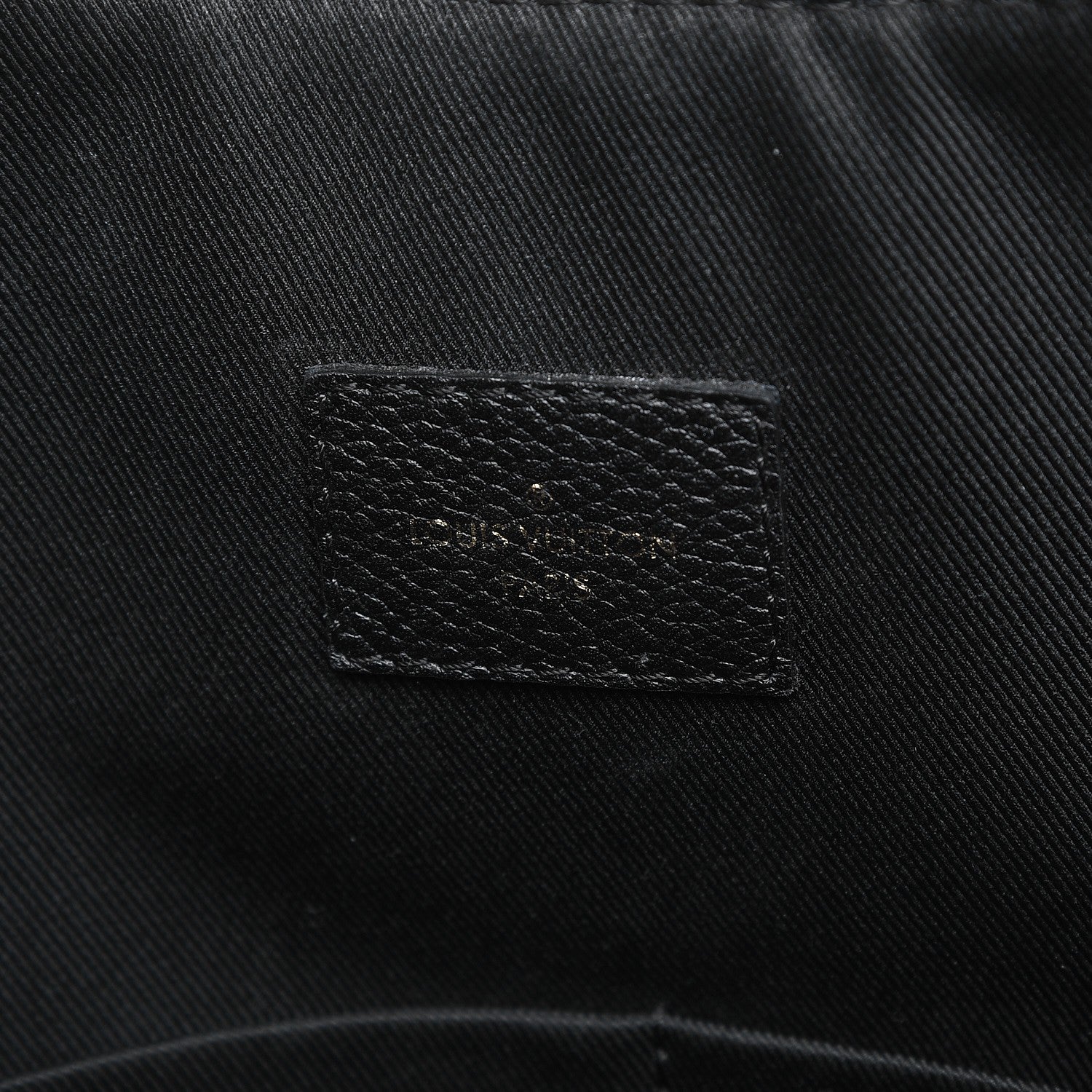 Louis Vuitton Monogram Tournelle MM Black 7 of 8