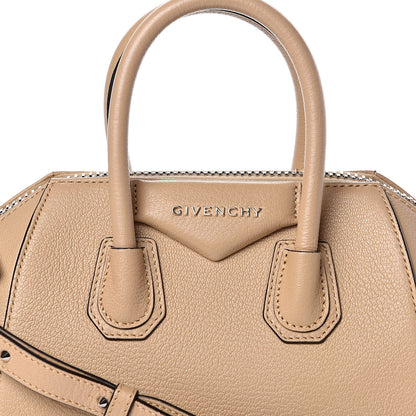 Givenchy Sugar Goatskin Mini Antigona Nude 10 of 10