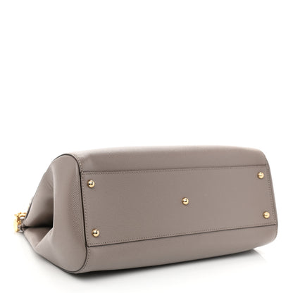 Dolce & Gabbana Dauphine Medium Miss Sicily Satchel Grey 5 of 12