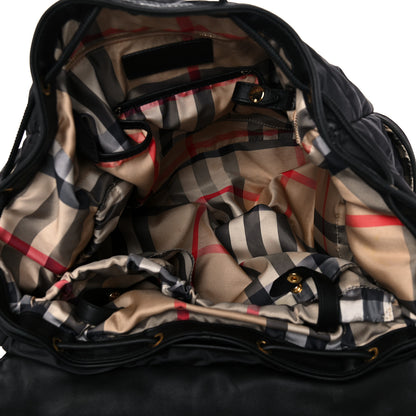 Burberry Nylon Quilted Diaper Bag Black 13 of 18