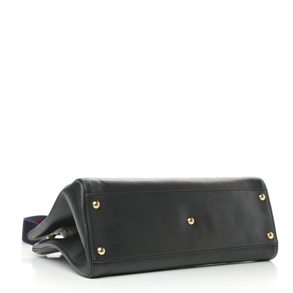 Gucci Calfskin Large Sylvie Top Handle Tote Black 4 of 11