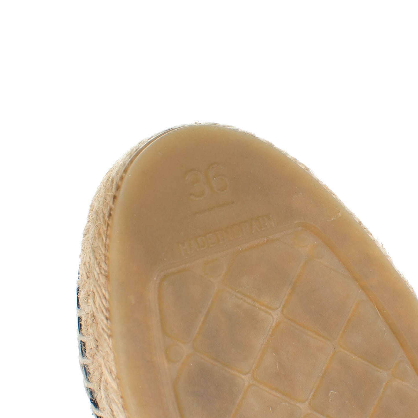 Tweed Patent Goatskin Sequin CC Espadrilles 36 Black