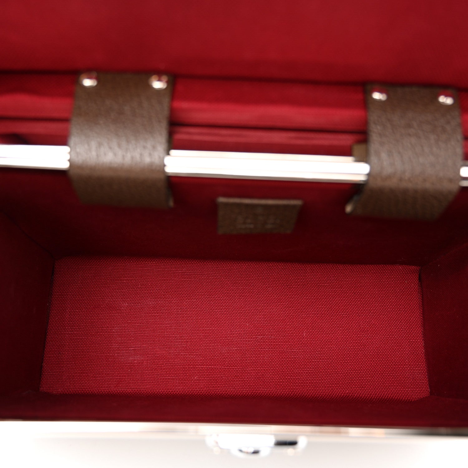 Gucci GG Supreme Monogram Globe-Trotter Beauty Case Brown 6 of 11