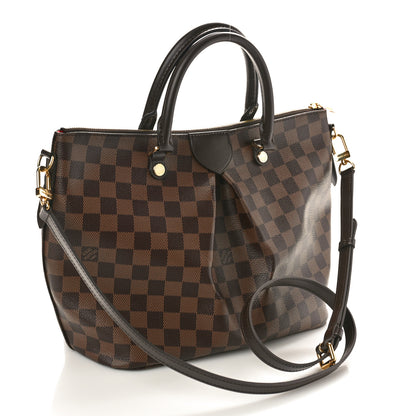 Louis Vuitton Damier Ebene Siena MM 3 of 8