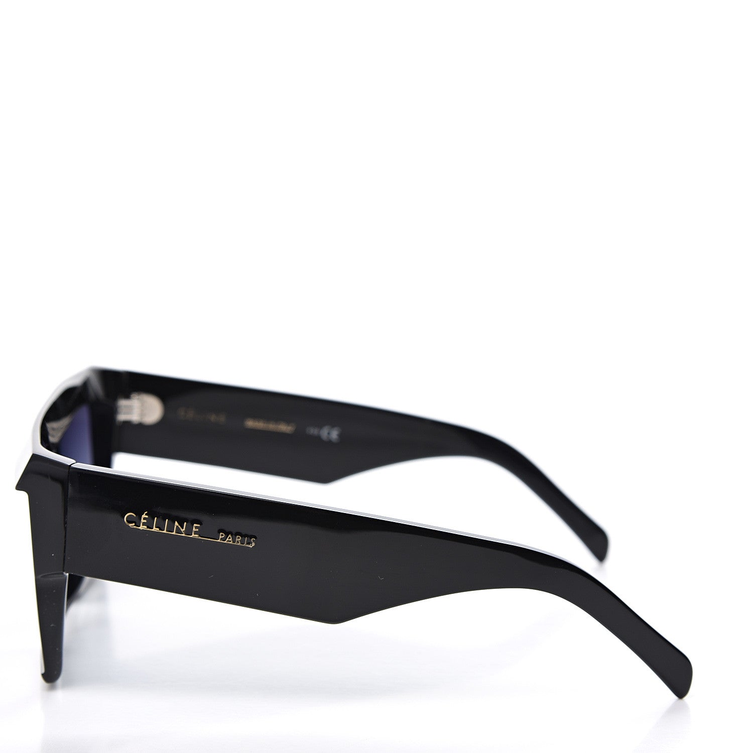 Celine Acetate Squared Sunglasses CL40030F Black 3 of 6