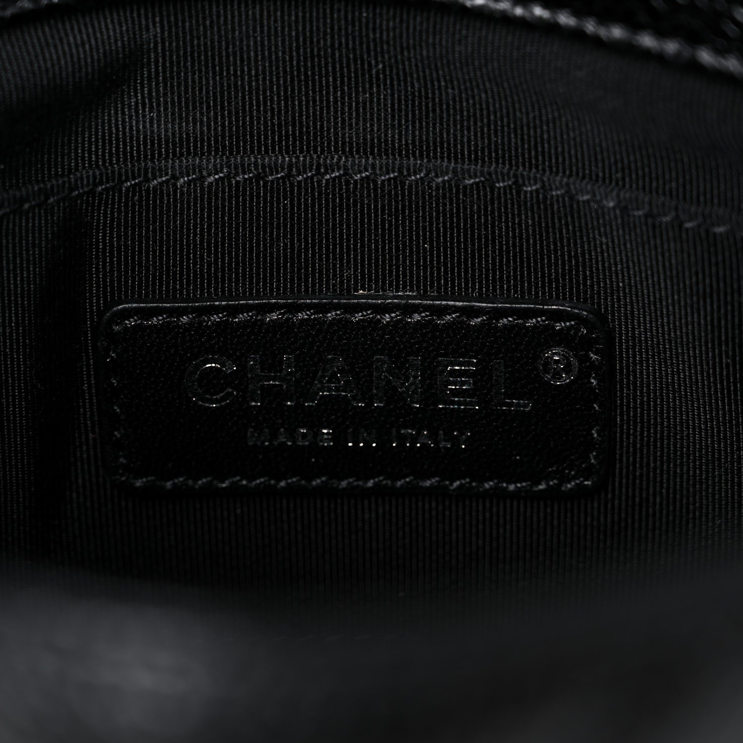 Chanel Caviar Quilted Incognito Mini Square Flap Black 8 of 14