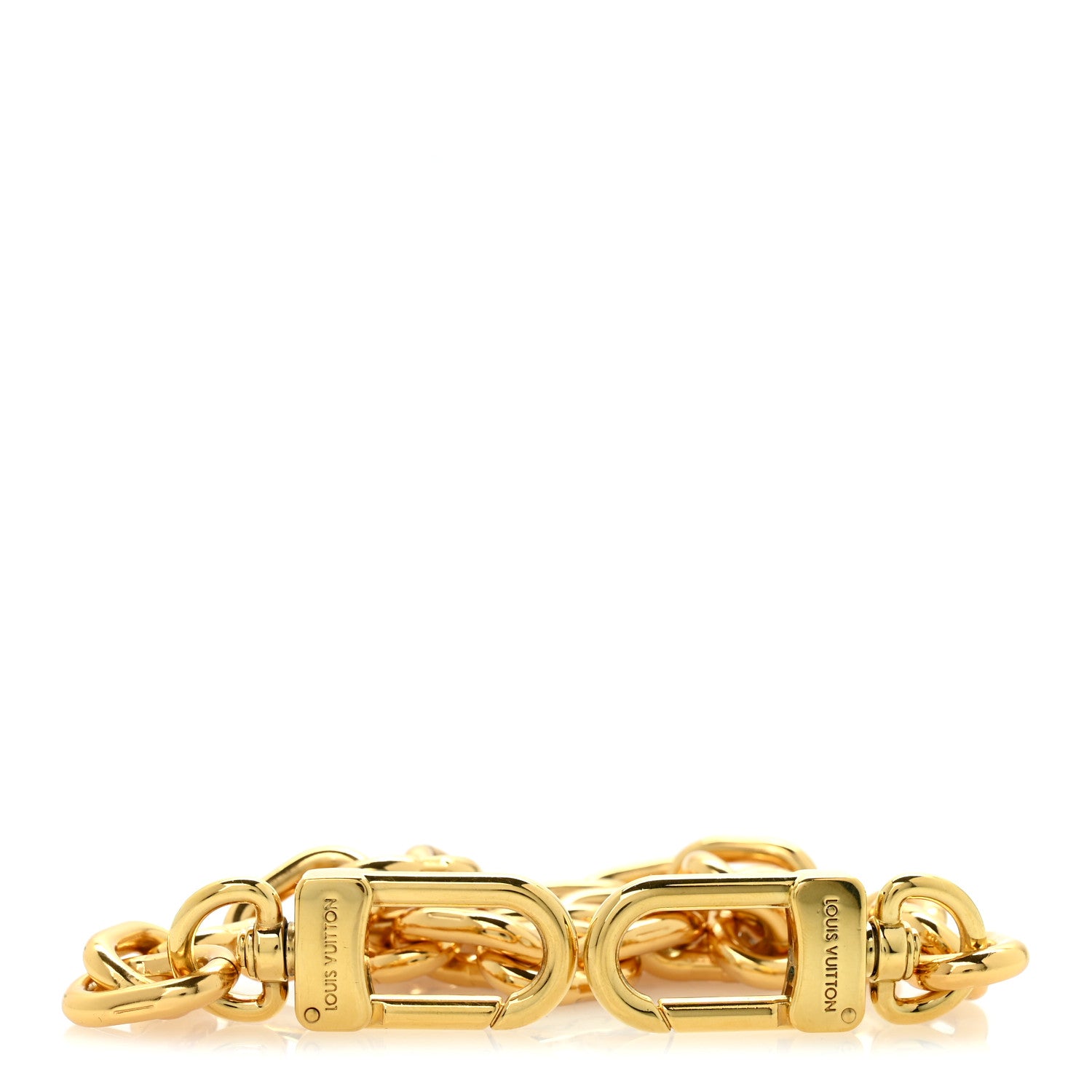 Louis Vuitton Metal Chain Strap Gold 3 of 4