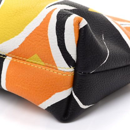 Burberry Prorsum Grained Calfskin Print Pouch Multicolor 12 of 14