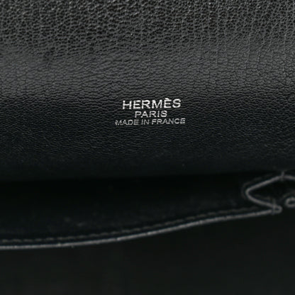 Hermes Taurillon Clemence Jypsiere 34 Black 6 of 11