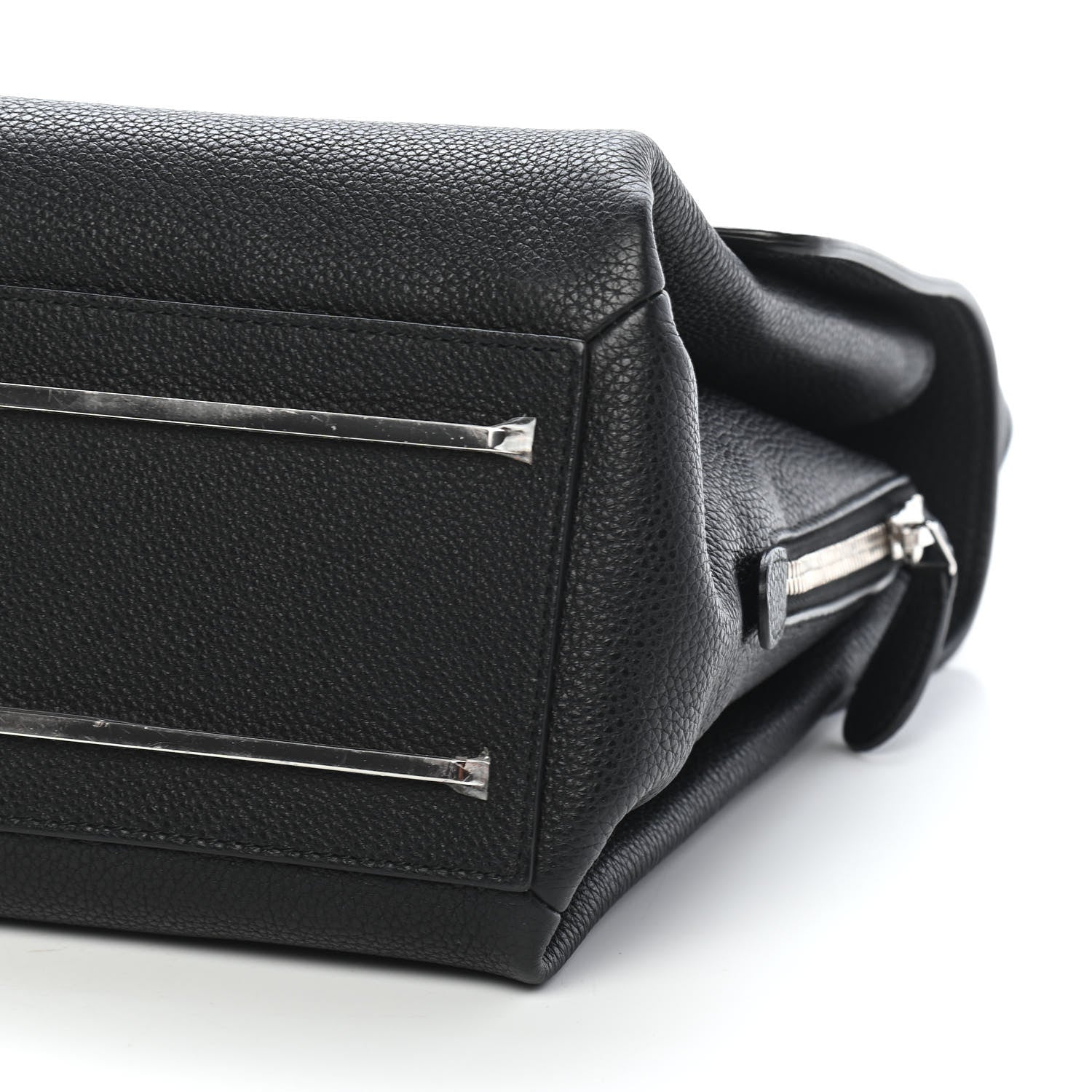 Balenciaga Grained Calfskin Le Dix Small Soft Cartable Black 9 of 9