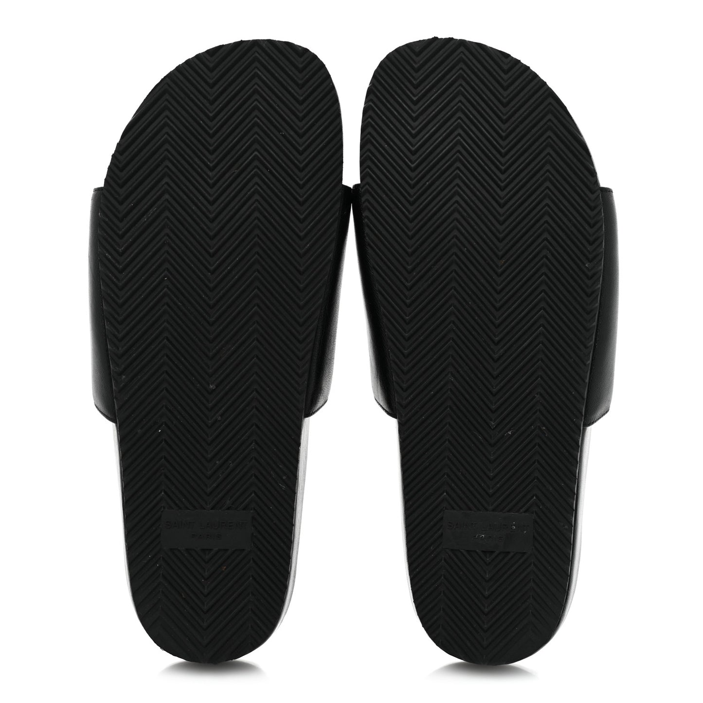 Calfskin Monogram Jimmy Joan Slide Sandals 37 Black