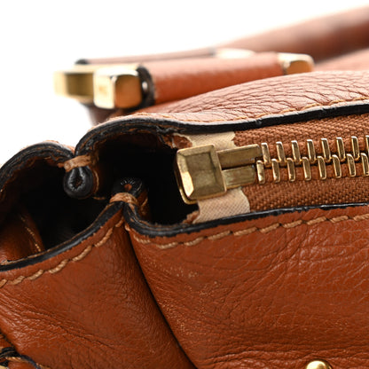 Chloe Calfskin Medium Marcie Satchel Tan 15 of 22