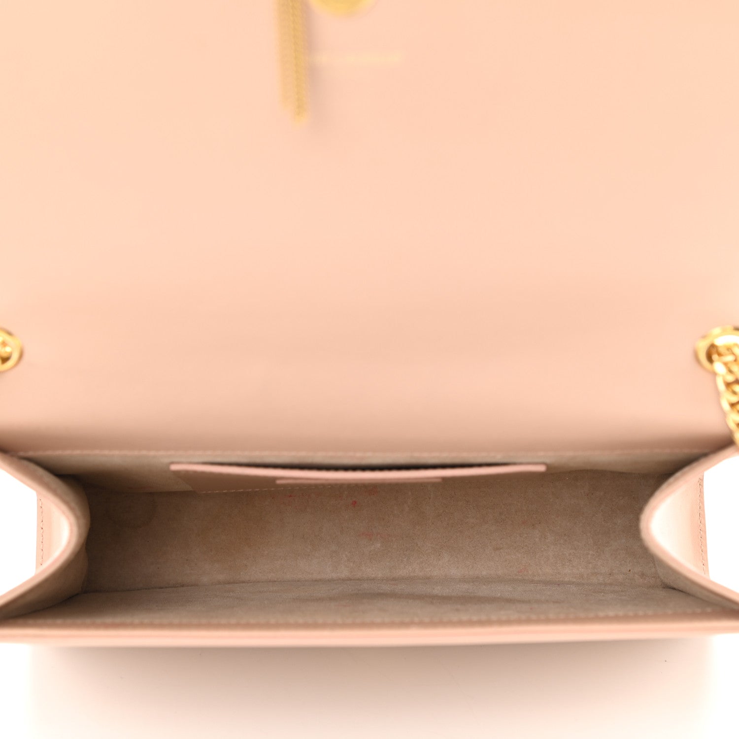 Saint Laurent Smooth Calfskin Medium Classic Monogram Kate Tassel Satchel Pink 5 of 16