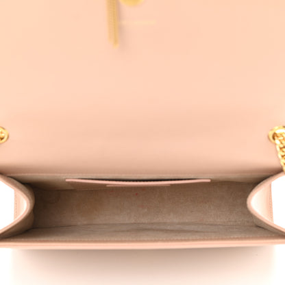Saint Laurent Smooth Calfskin Medium Classic Monogram Kate Tassel Satchel Pink 5 of 16