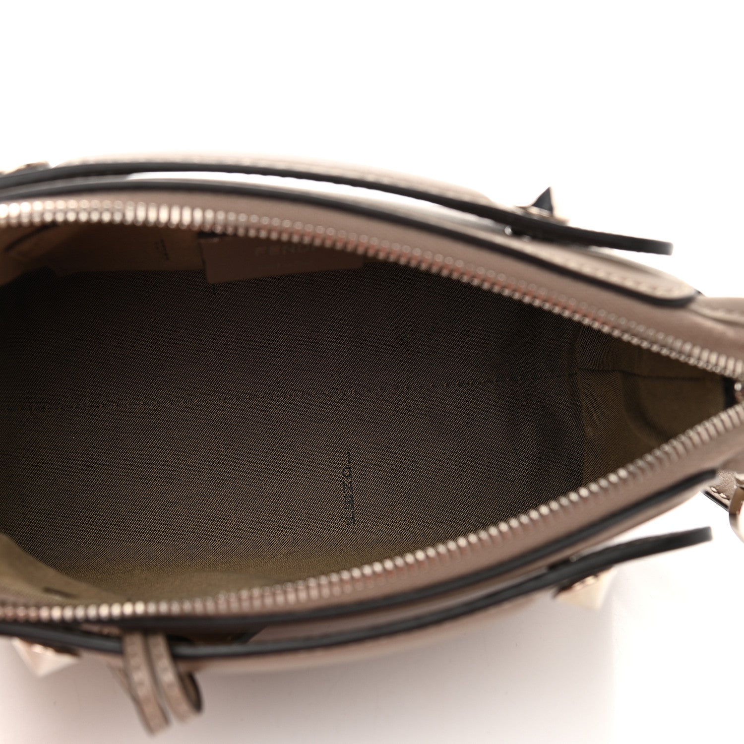 Fendi Vitello Dolce Mini By The Way Boston Bag Tortora 5 of 9