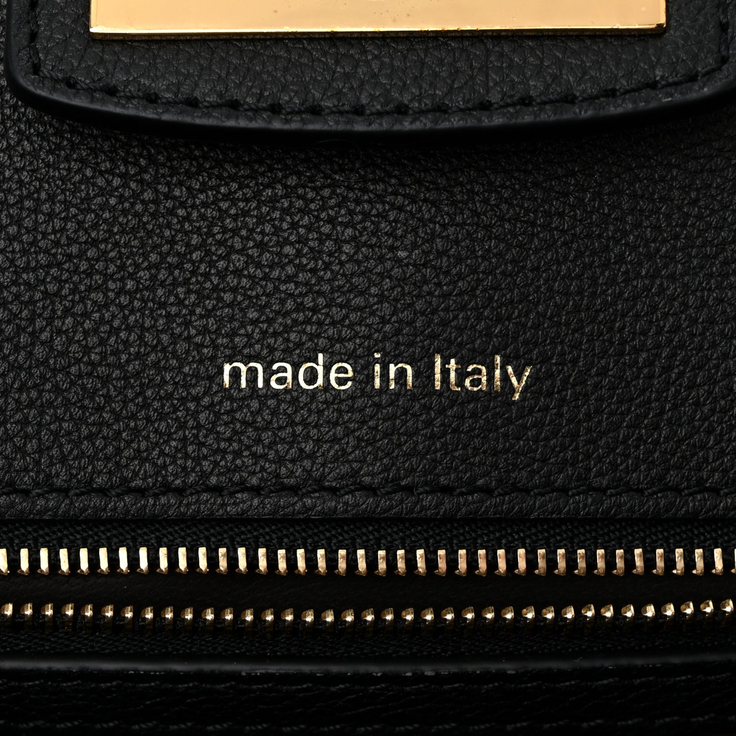 Grained Calfskin Steamer MM Black Chataigne