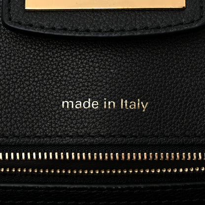 Louis Vuitton Grained Calfskin Steamer MM Black Chataigne 7 of 10