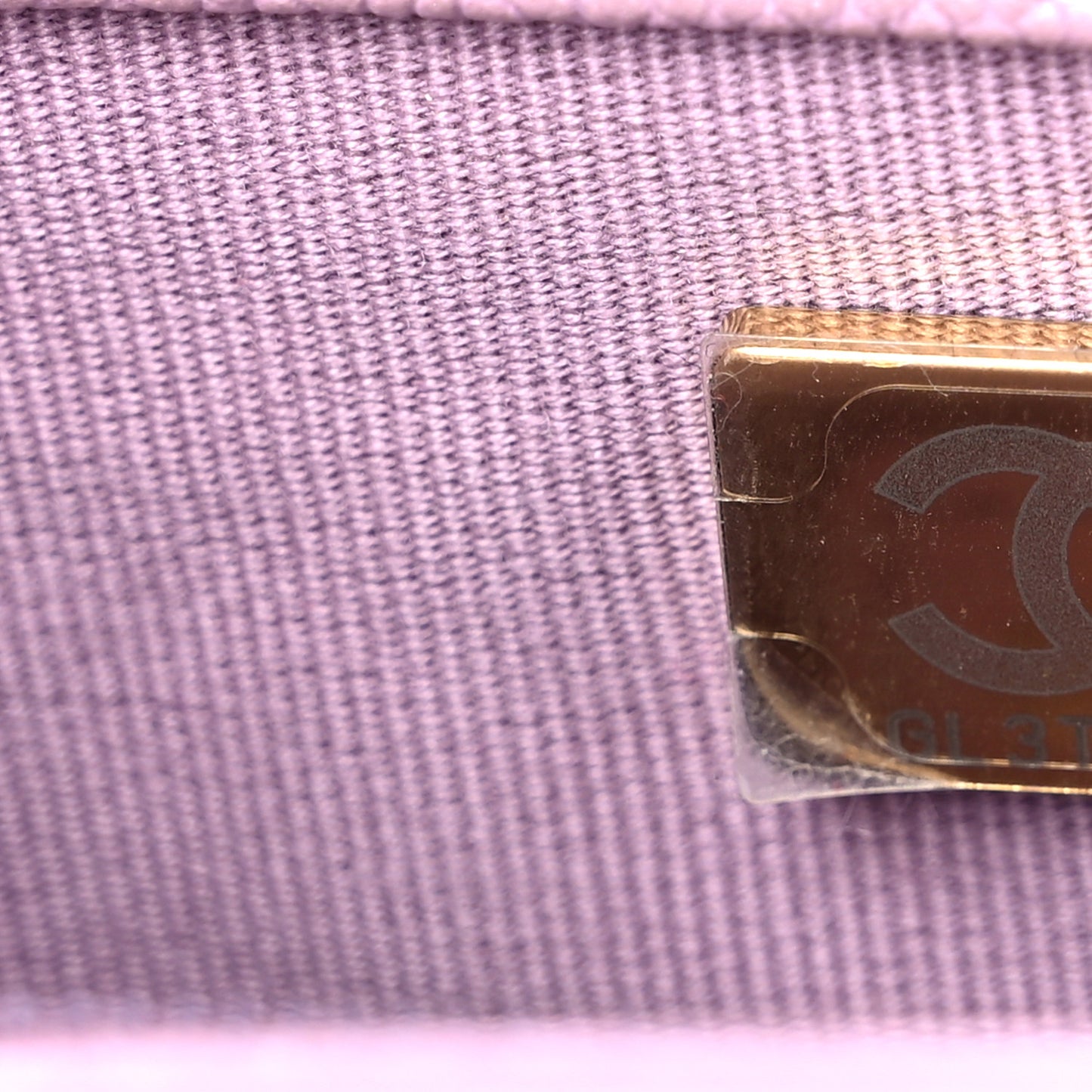 Iridescent Caviar Quilted Mini My Perfect Flap Pink