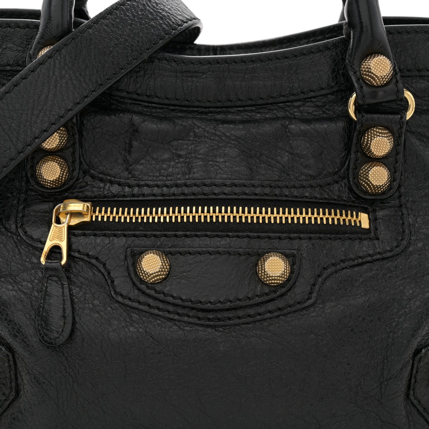 Agneau Giant 12 Gold Hardware S City Black