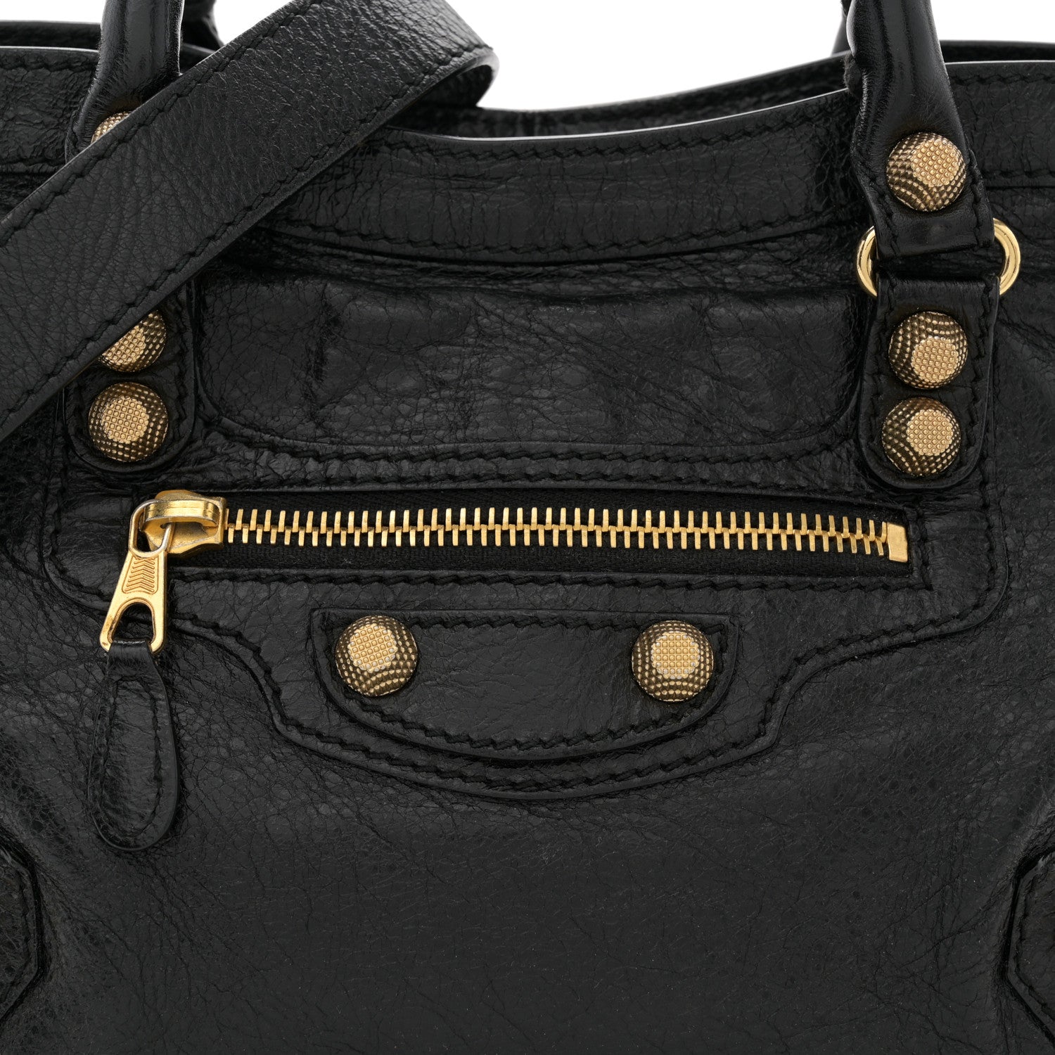 Balenciaga Agneau Giant 12 Gold Hardware S City Black 9 of 13