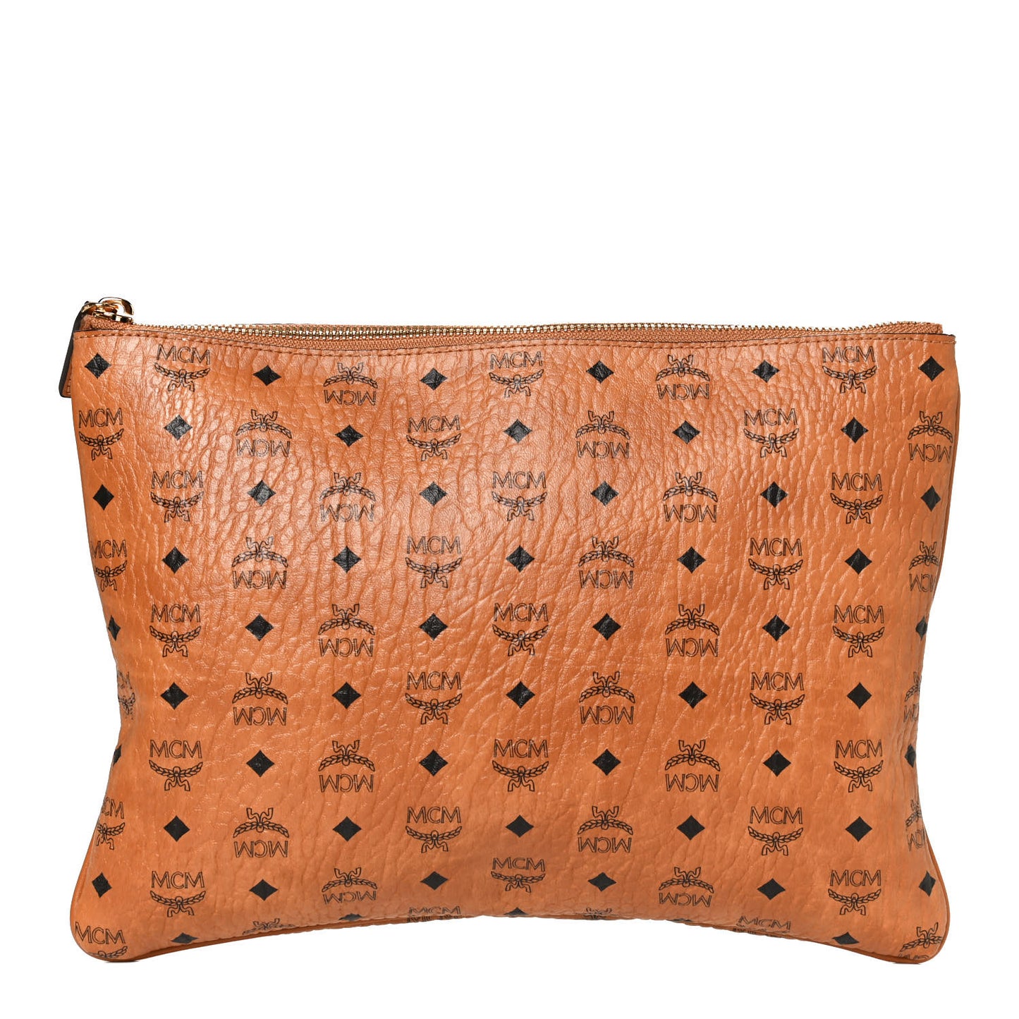 Visetos Crossbody Pouch Cognac