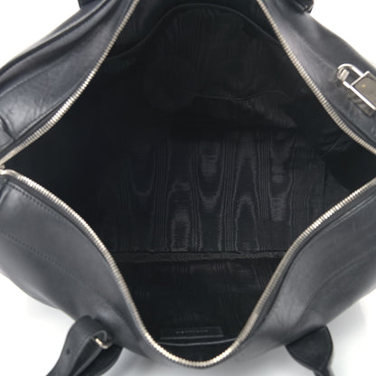 Saint Laurent Calfskin Medium Rive Gauche Duffle Black 5 of 16