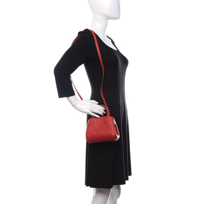 Louis Vuitton Empreinte Montaigne Nano Cherry 2 of 10