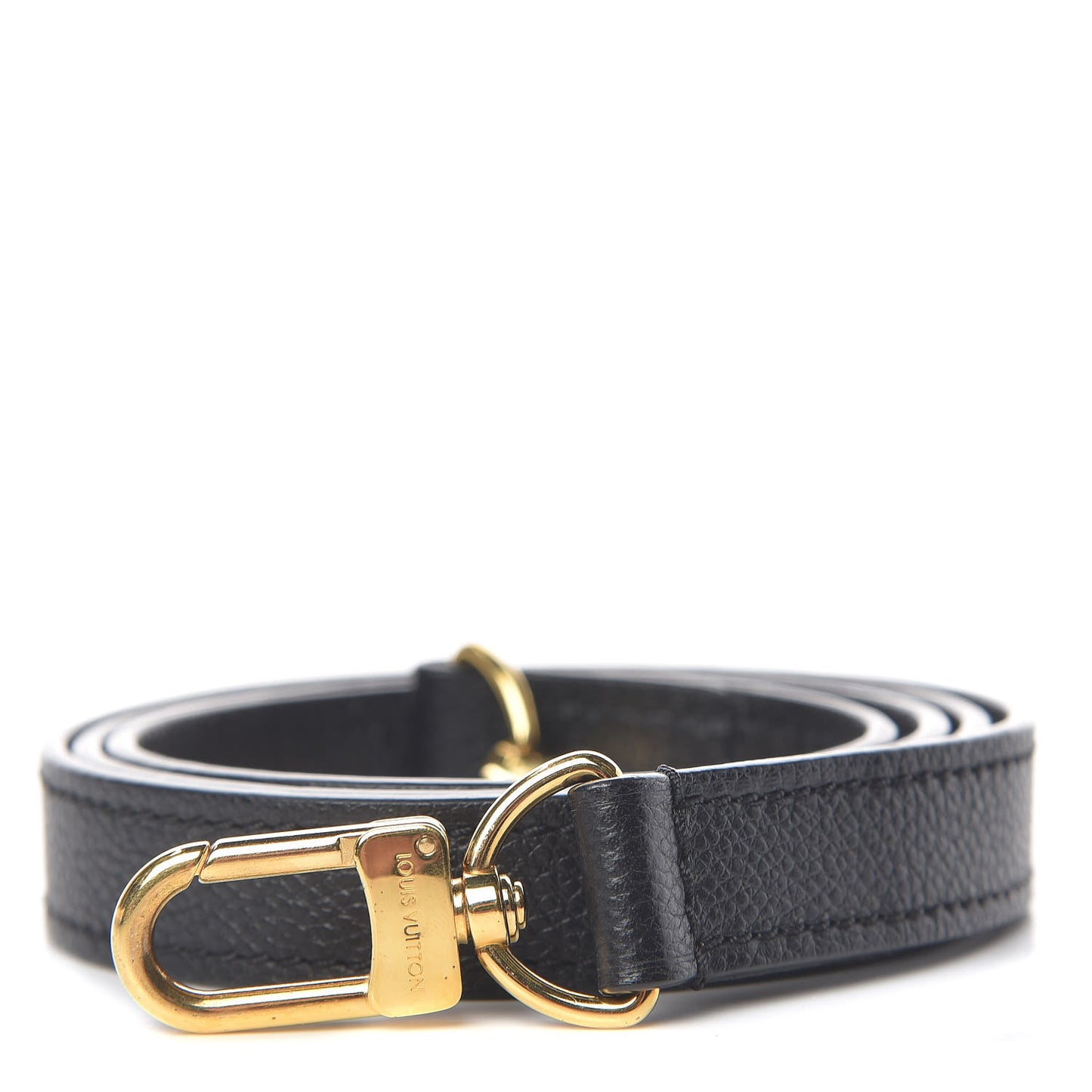 Calfskin Spontini Shoulder Strap Black