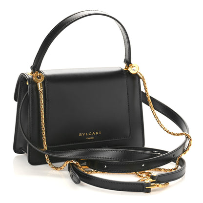 Bulgari X ALEXANDER WANG Lambskin Serpenti Forever Belt Bag Black 3 of 8
