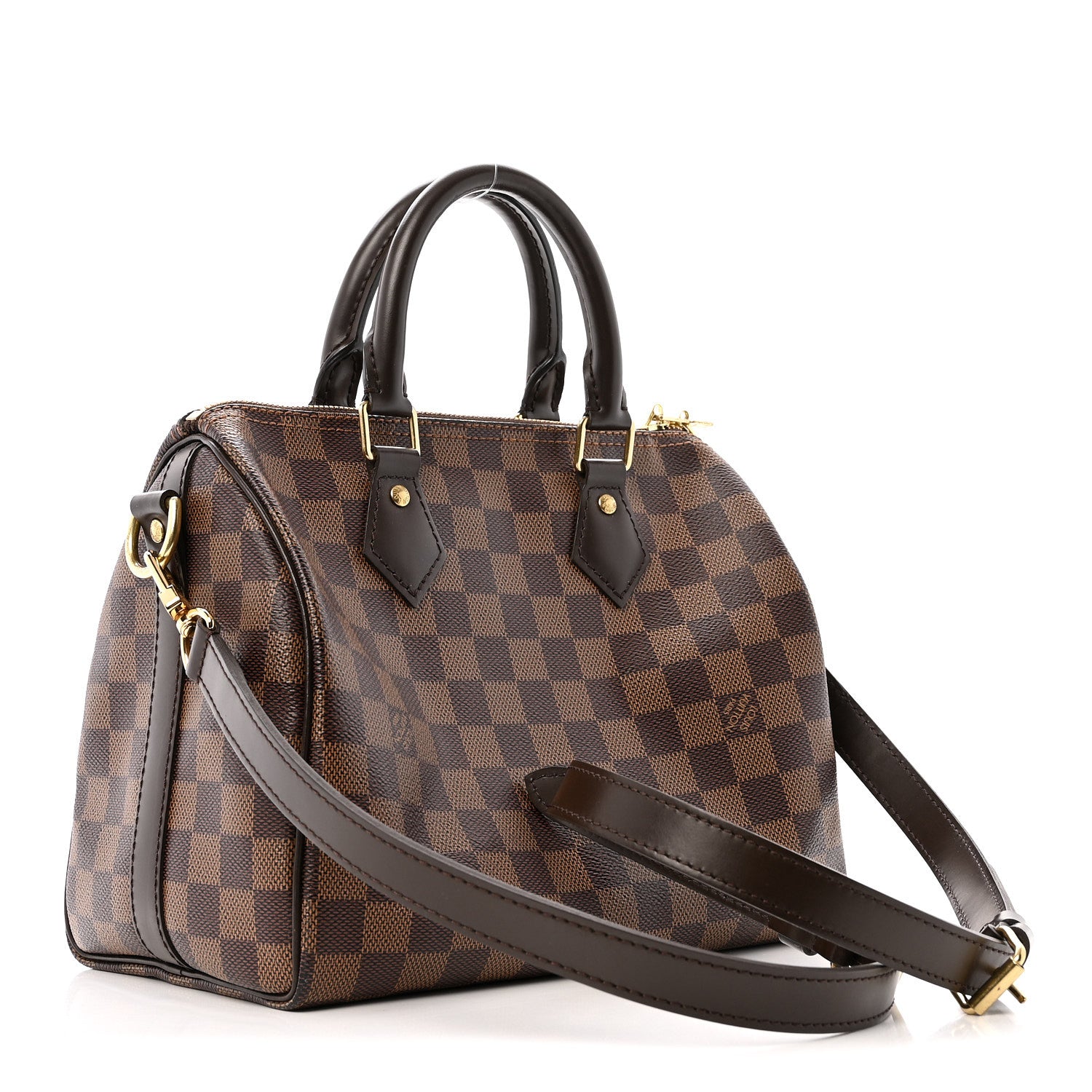 Louis Vuitton Damier Ebene Speedy Bandouliere 25 3 of 14