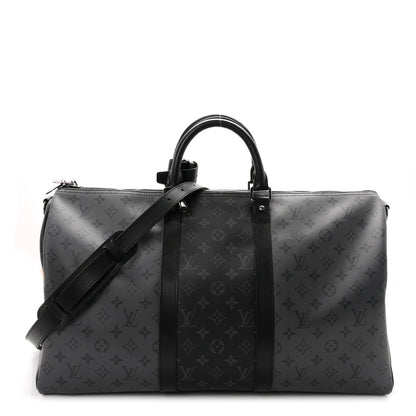 Louis Vuitton Reverse Monogram Eclipse Keepall Bandouliere 50 1 of 9