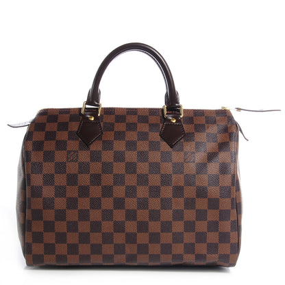 Louis Vuitton Damier Ebene Speedy 30 1 of 7