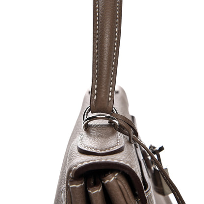 Hermes Togo Kelly Retourne 28 Etoupe 26 of 36