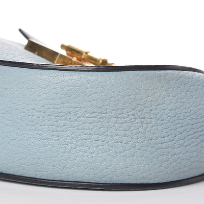 Chloe Grained Lambskin MIni Drew Shoulder Bag Cloudy Blue 9 of 9