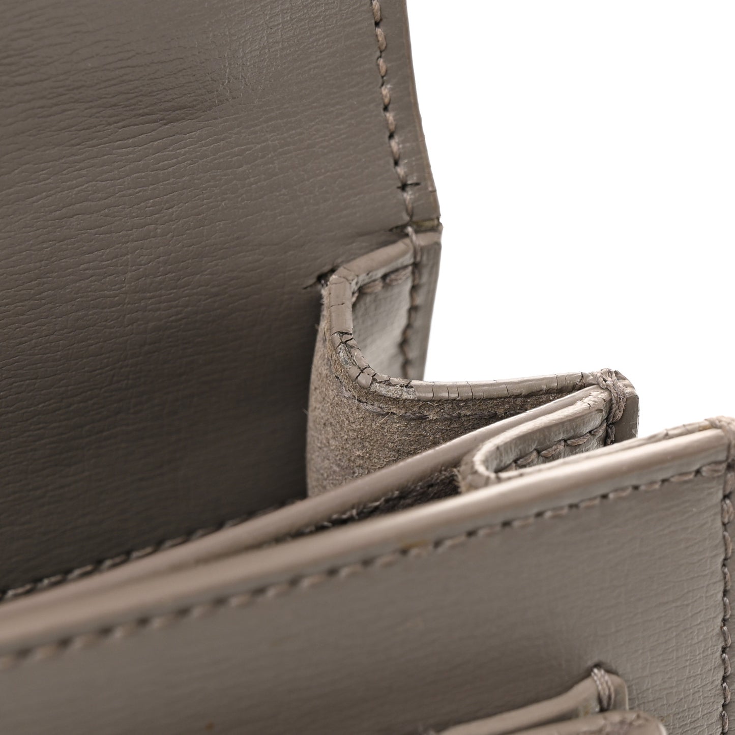 Calfskin Medium Monogram Sunset Fog