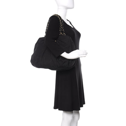 Fendi Zucca Enamel Mia Tote Black 2 of 9