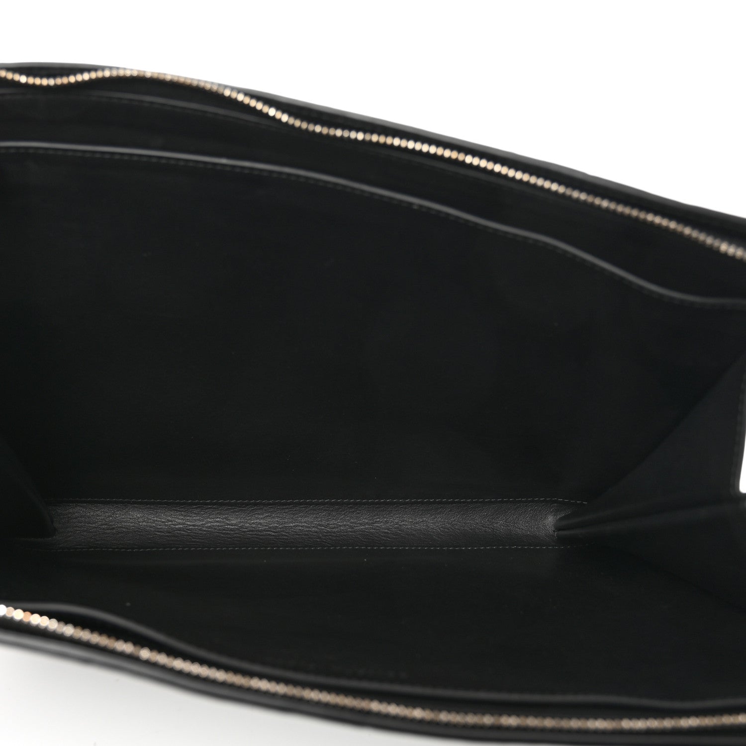 Bottega Veneta Ostrich Document Case Black 5 of 9