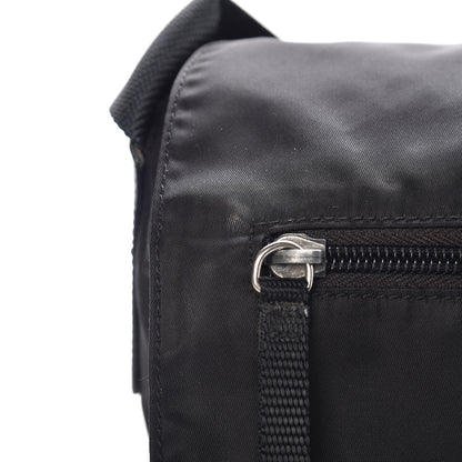 Prada Tessuto Nylon Messenger Bag Black 10 of 14
