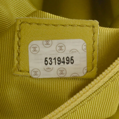 Chanel Leather Tassel Bag Yellow 18 of 20