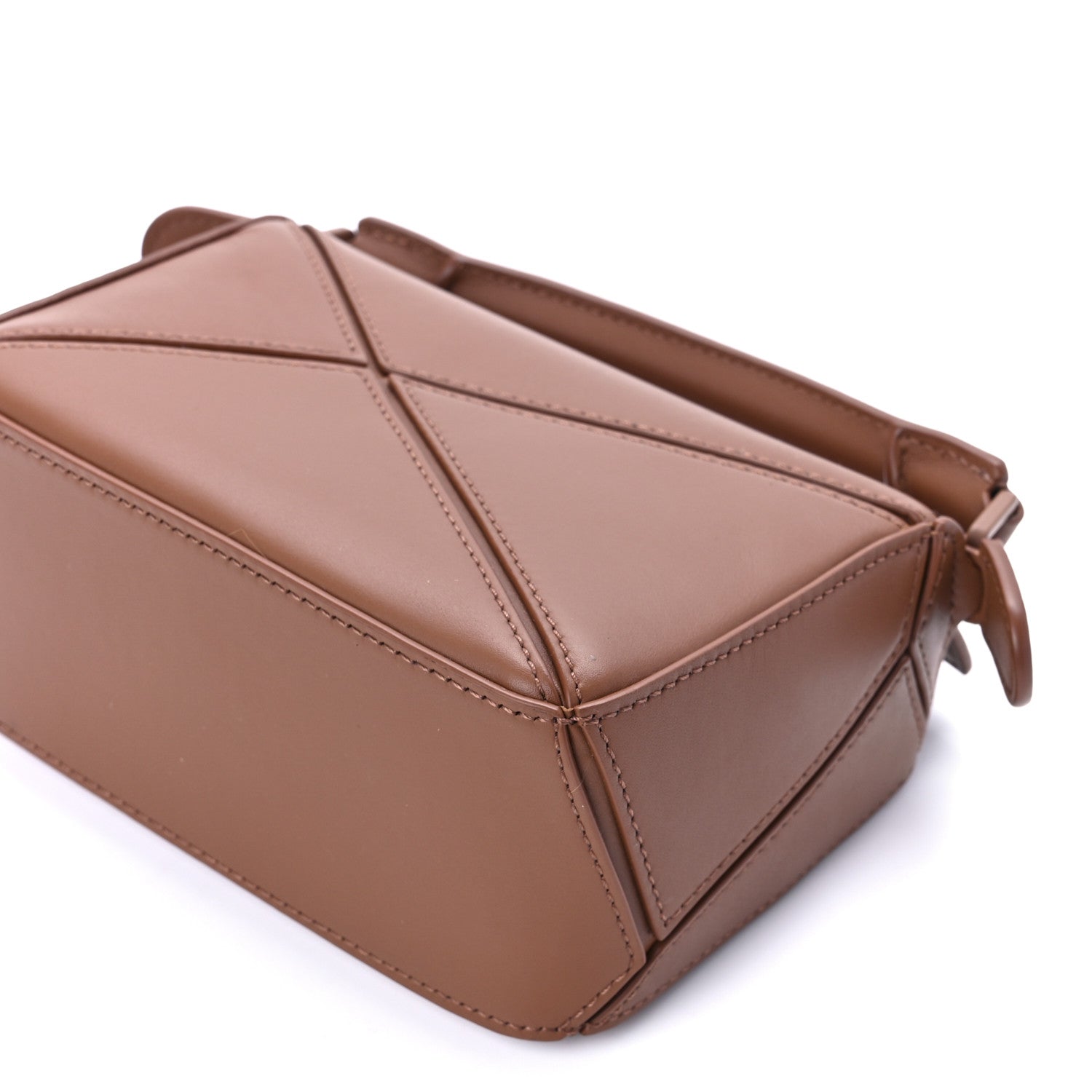 Loewe Satin Calfskin Mini Puzzle Bag Pecan 11 of 11