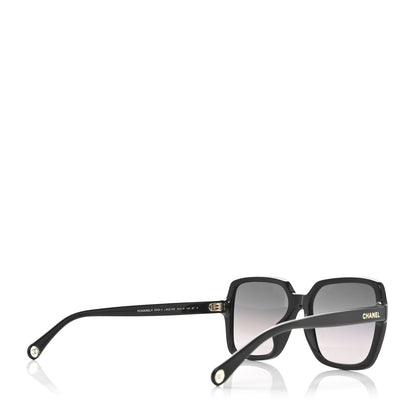 Chanel Acetate Square Sunglasses 5505-A Black 4 of 8