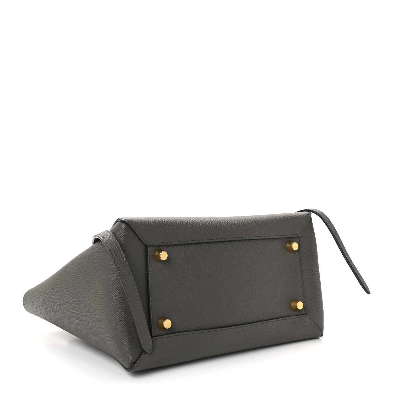Celine Grained Calfskin Mini Belt Bag Grey 4 of 10