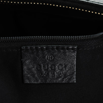 Gucci Calfskin Large D Gold Hobo Black 6 of 7