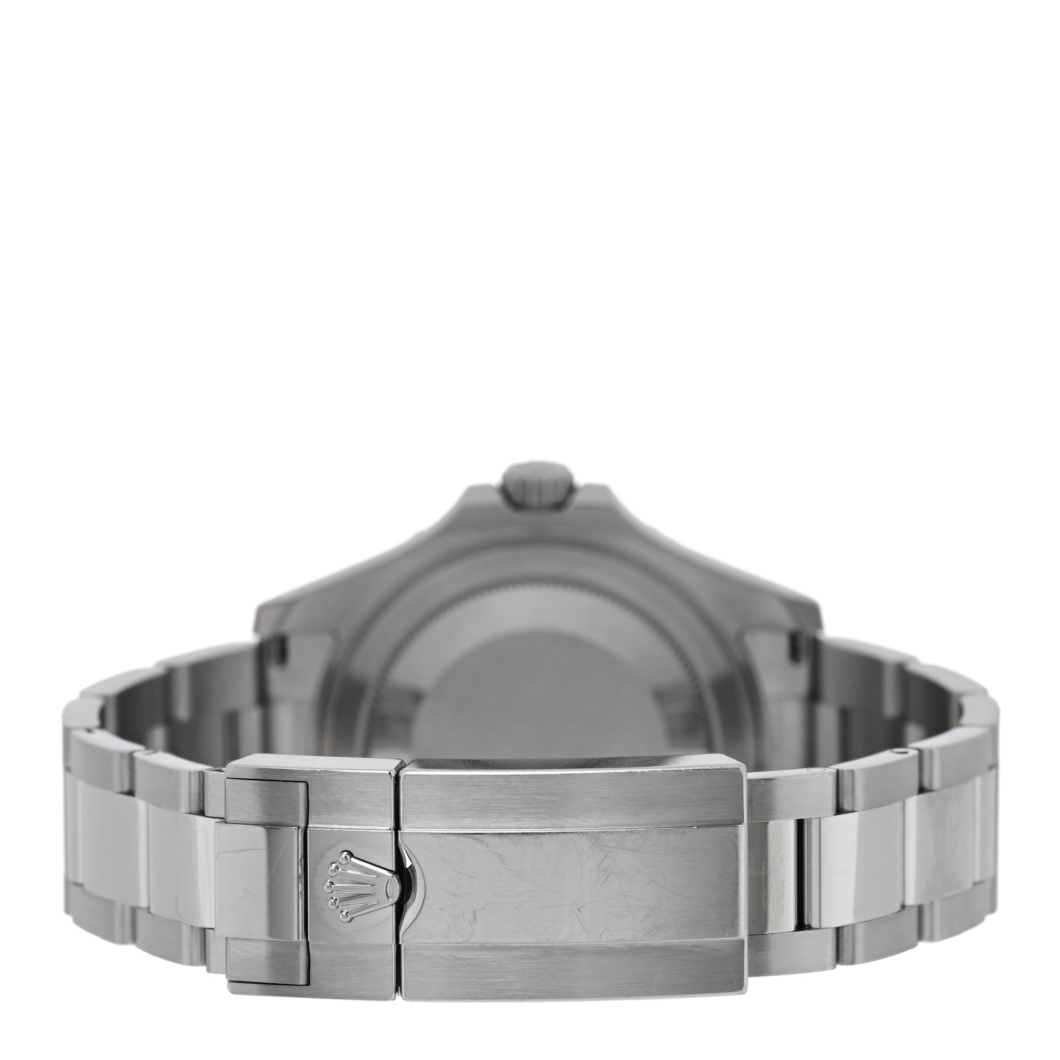 Rolex Stainless Steel Platinum 37mm Oyster Perpetual Date Yacht-Master Watch Slate 268622 3 of 5
