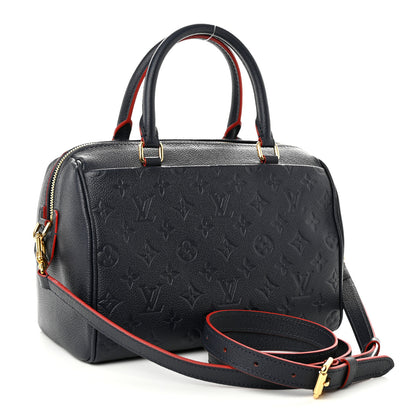 Louis Vuitton Empreinte Speedy Bandouliere 25 NM Marine Rouge 3 of 10