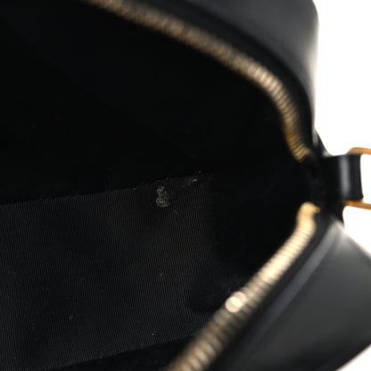 Saint Laurent Patent Mixed Matelasse Triquilt Small Monogram Satchel Black 10 of 10